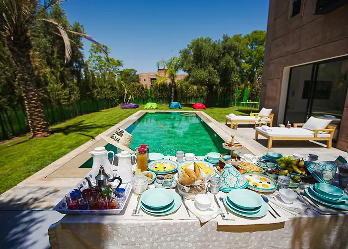 Villa Oasis Private Pool Secure Complex Marrakesh Privée